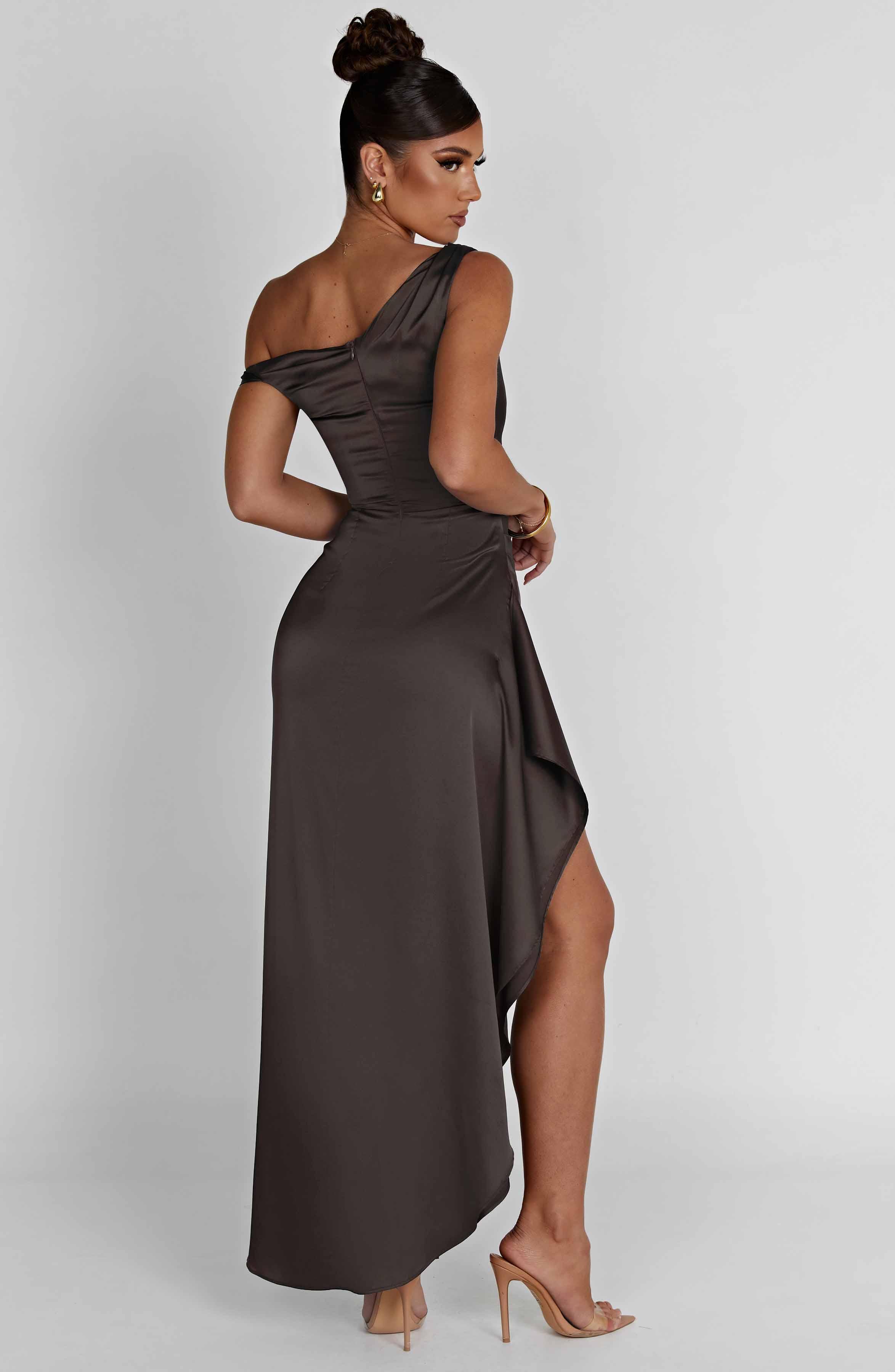 Juliene Maxi Dress - Charcoal Product Image