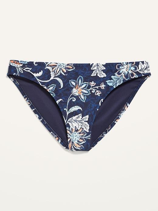 Mid-Rise Bikini Swim Bottoms Product Image