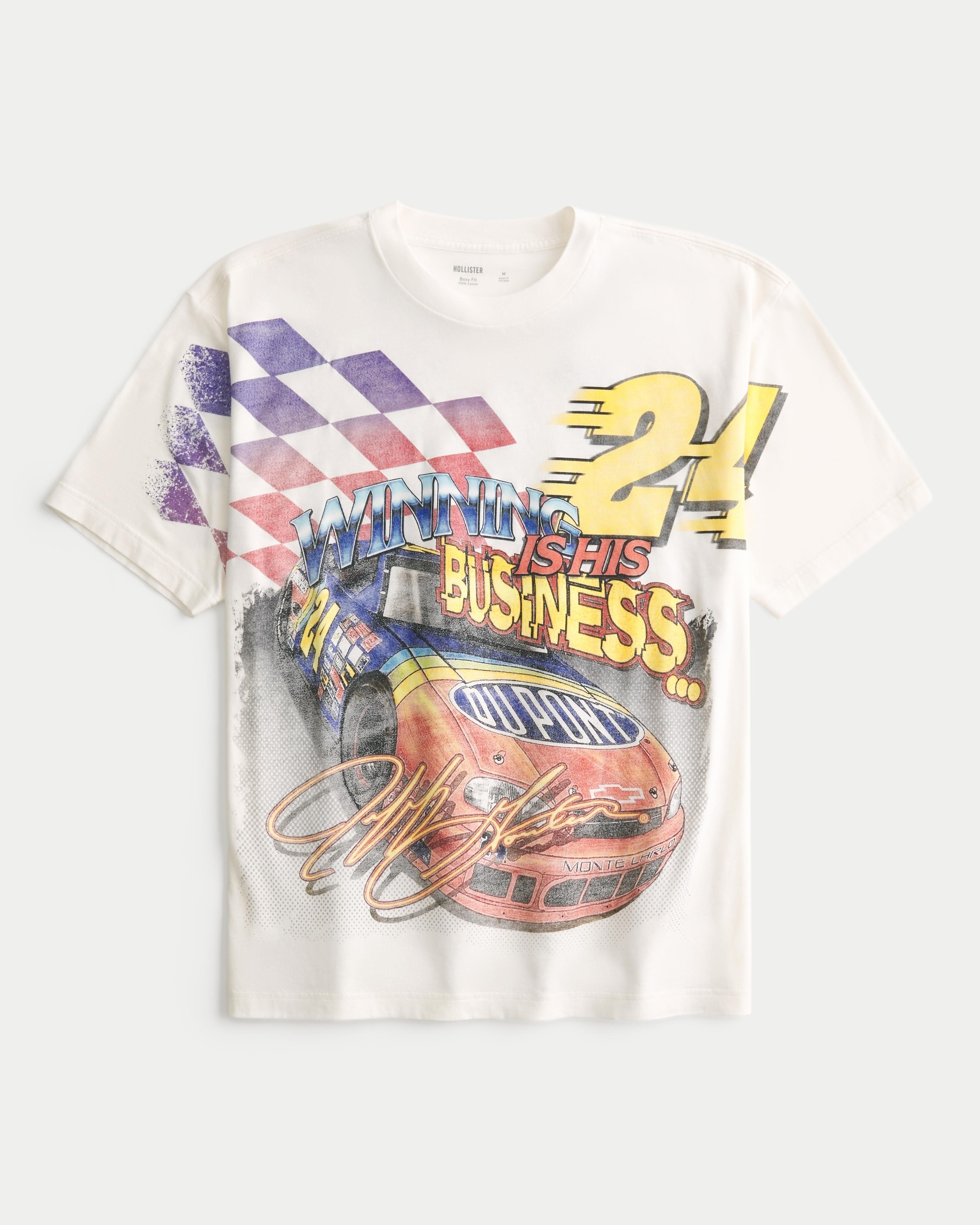 Relaxed NASCAR Jeff Gordon Graphic Tee Product Image