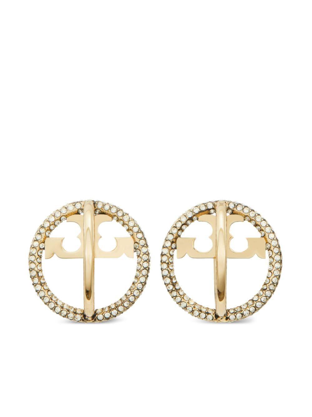 Miller Pave Multi hoop earrings Product Image