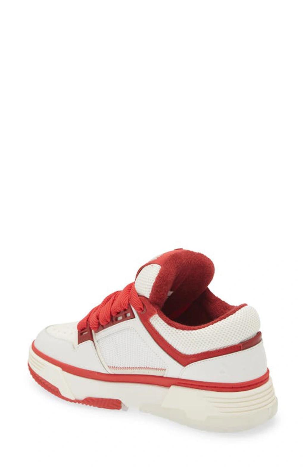 Ma-1 Sneakers In White And Red Product Image