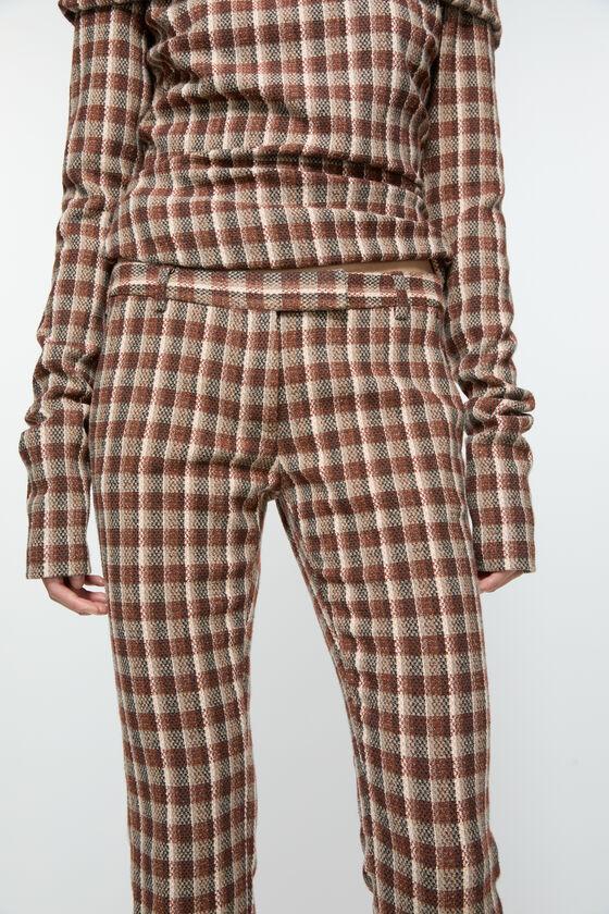 Check tailored trousers Product Image