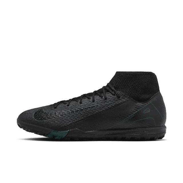 Nike Mens Zoom Superfly 10 Academy TF - Soccer Shoes Black/Black/Deep Jungle Product Image