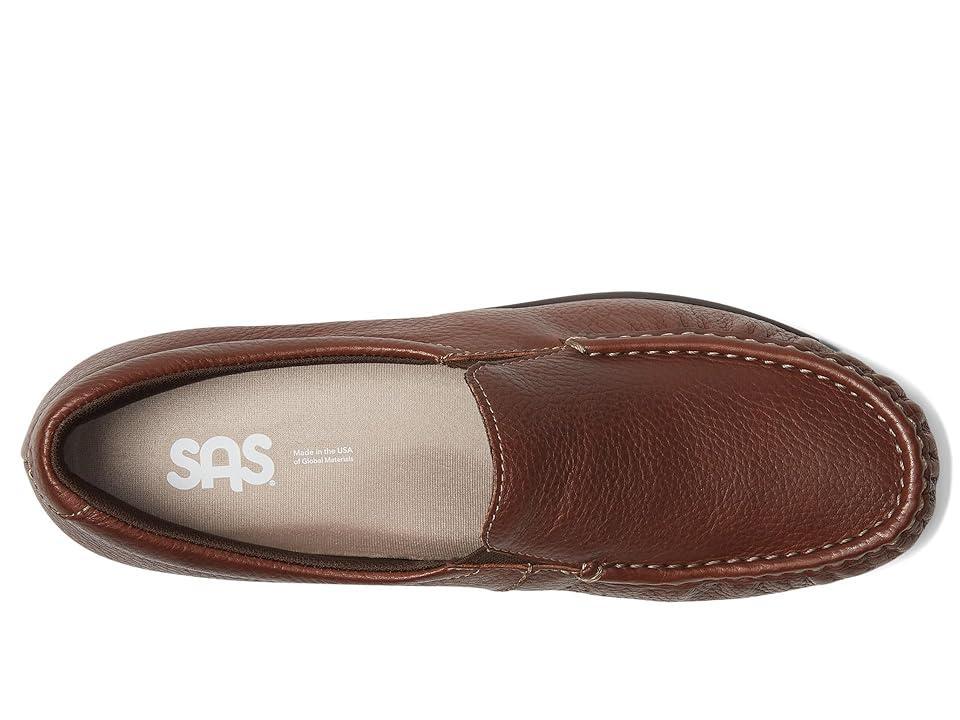 SAS Twin Leather Moc Toe Loafers Product Image