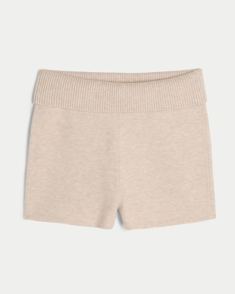 Gilly Hicks Foldover Sweater Shorts Product Image