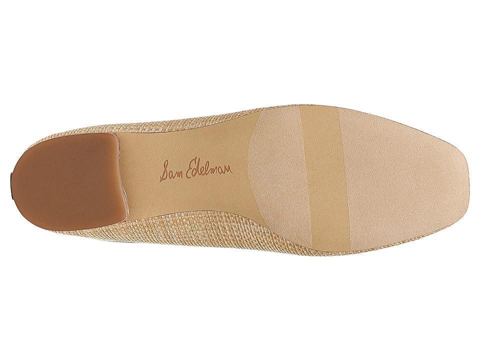 Sam Edelman Meadow Raffia Bow Detail Woven Ballet Flats Product Image