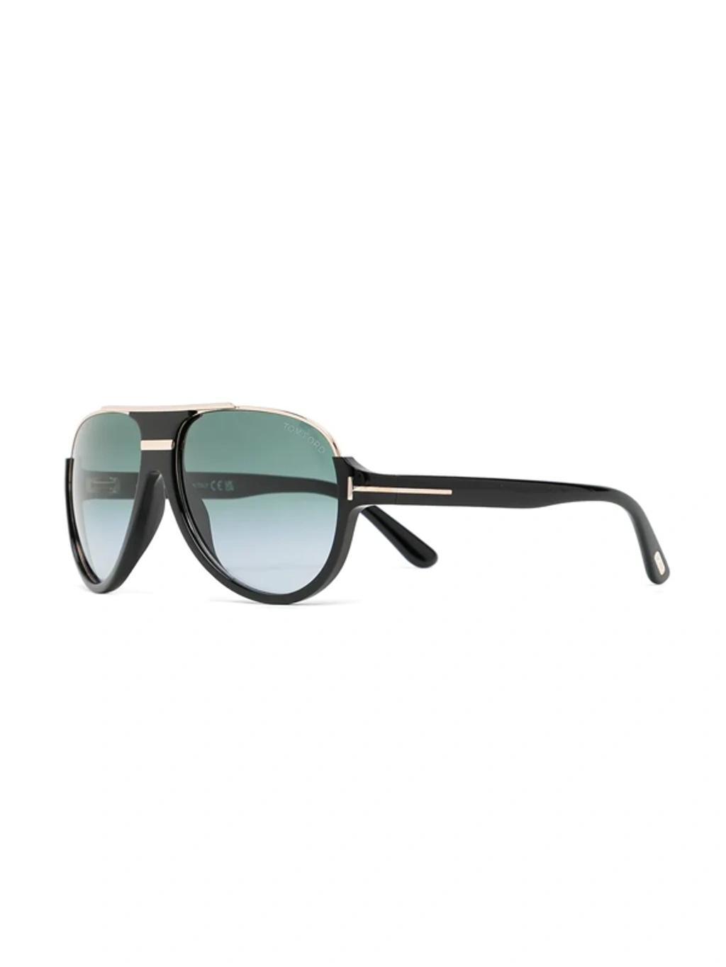 Pilot-frame Sunglasses In Black Product Image