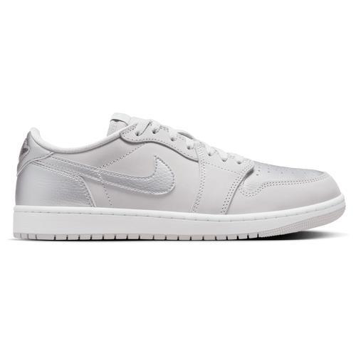 Men's Air Jordan 1 Low OG "Silver" Shoes Product Image