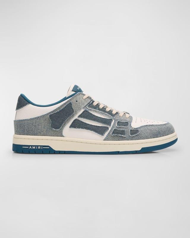 Men's Skel Denim Low-Top Sneakers Product Image