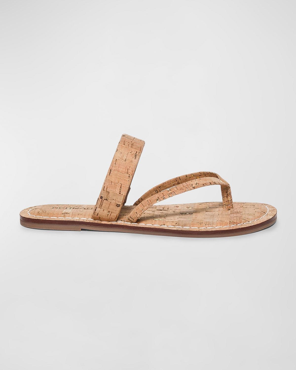 Womens Leia Cork Thong Sandals Product Image