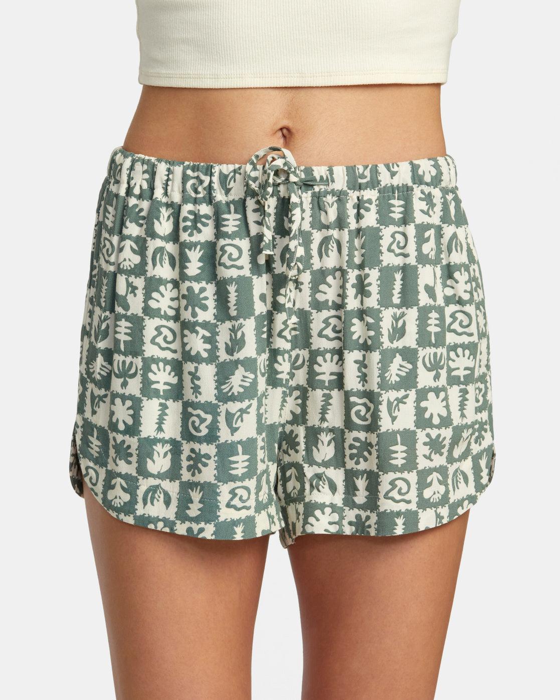 New Yume Eco Viscose Shorts - Jade Product Image