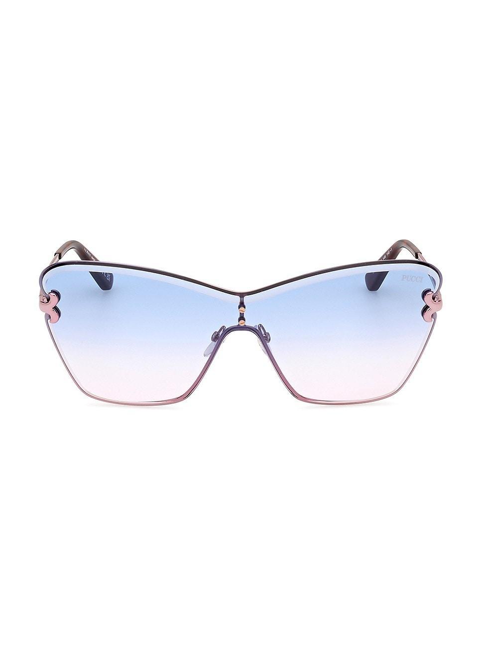 Womens Cat-Eye Gradient Sunglasses Product Image