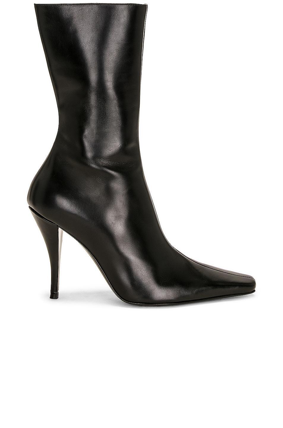 The Row Shrimpton High Boot in Noisette - Brown. Size 37 (also in ). Product Image