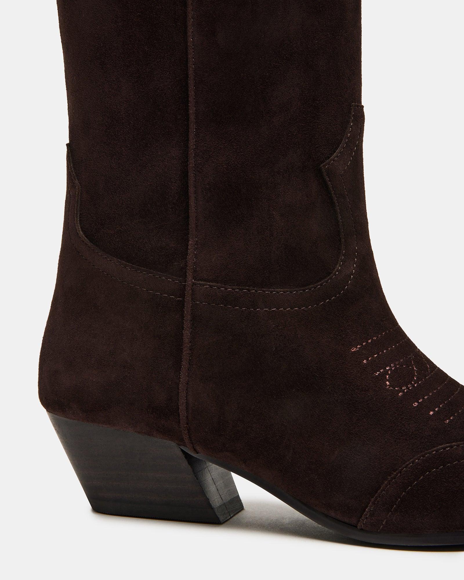 DOLLIE BROWN SUEDE Female Product Image