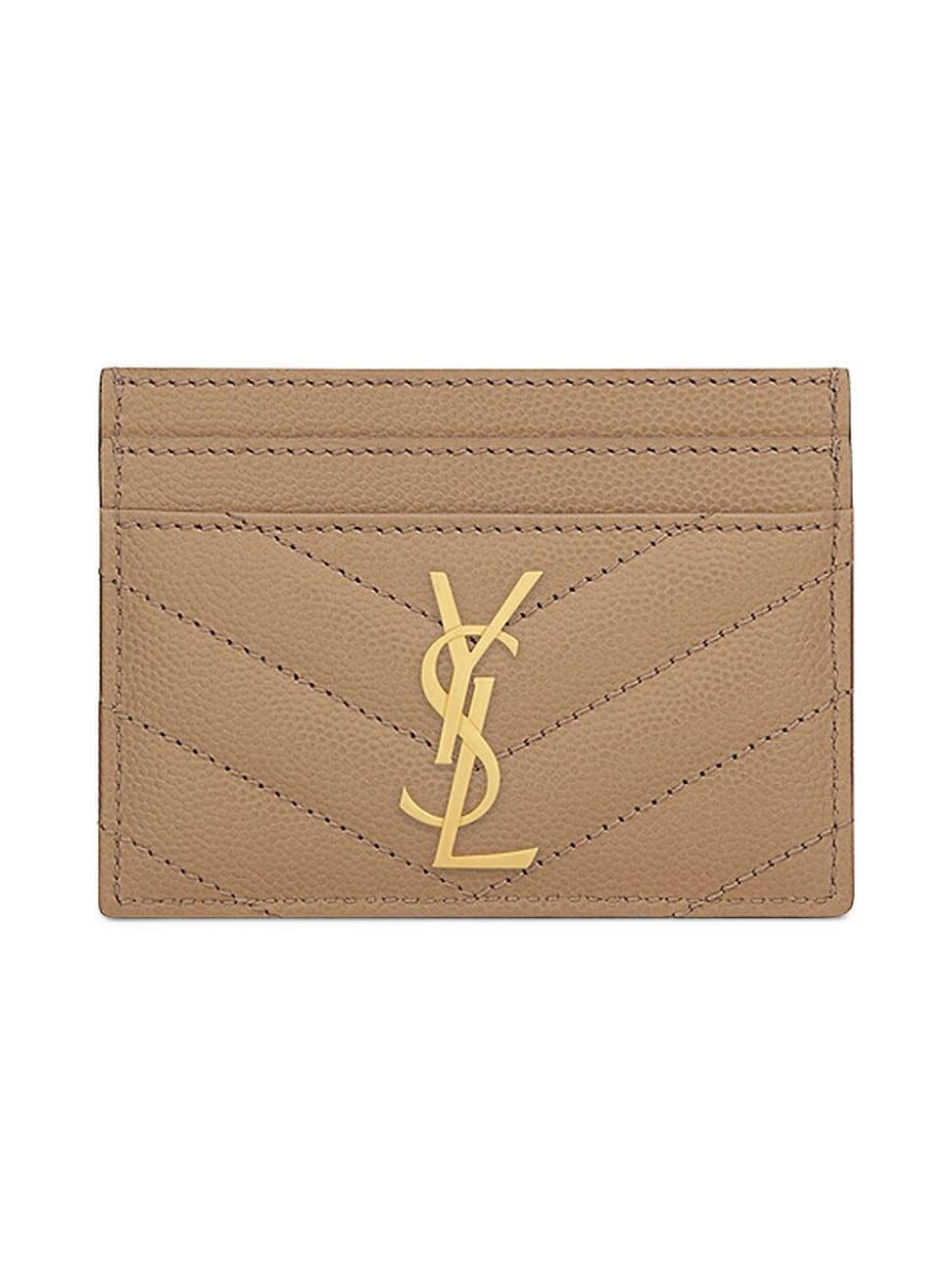 Womens Monogram Matelass Leather Card Case Product Image