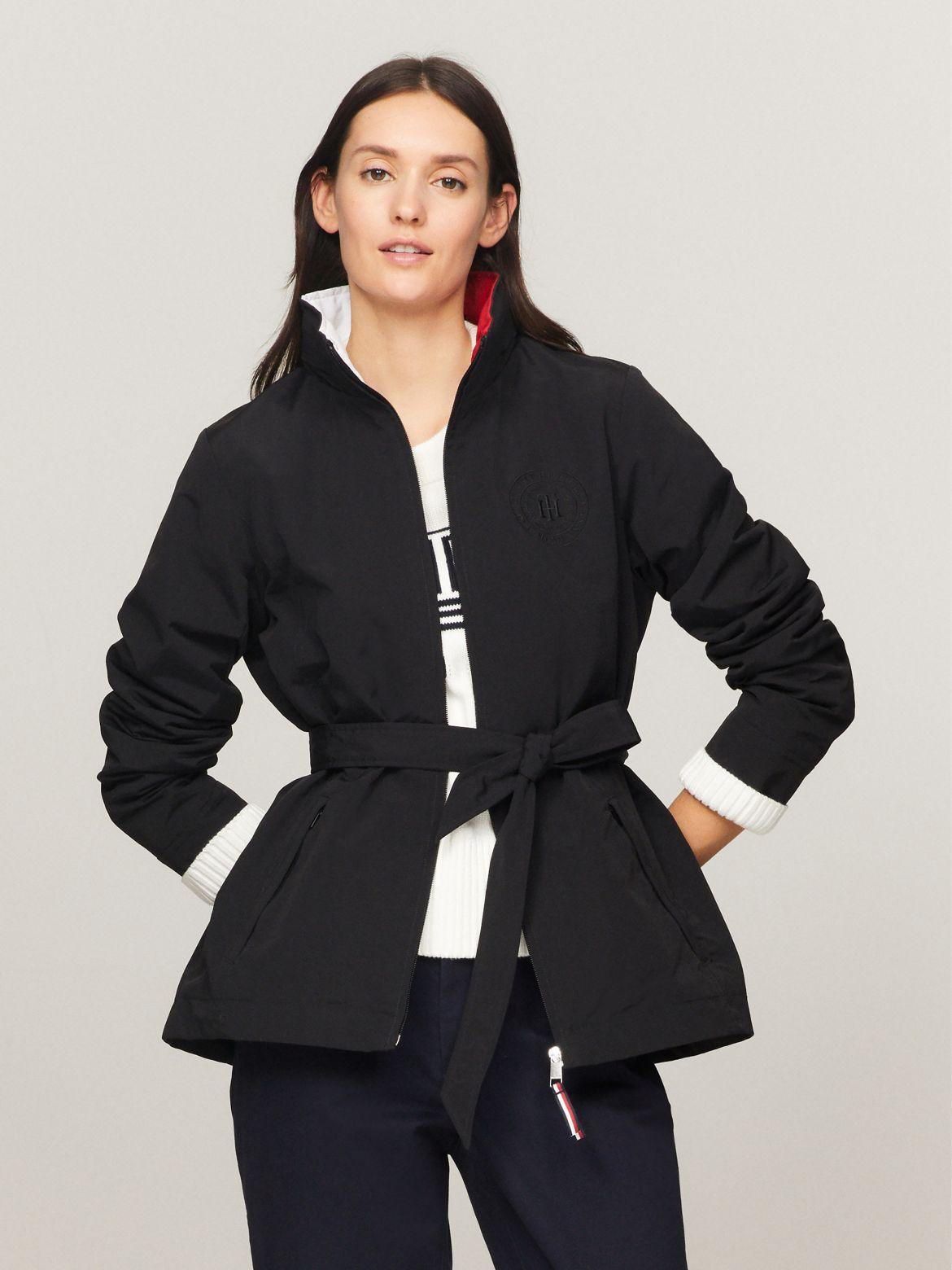 Tommy Hilfiger Women's Belted Hilfiger Yacht Jacket Product Image