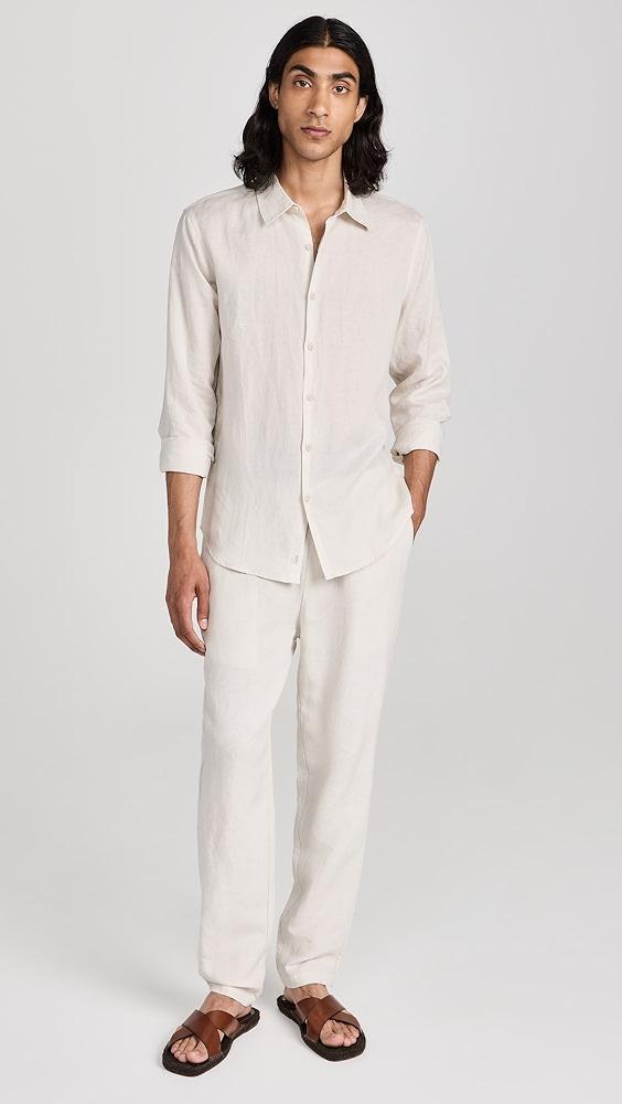 Onia Air Linen Pull-On Pants | Shopbop Product Image