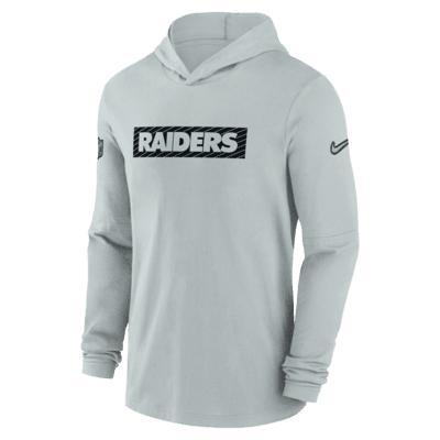 Las Vegas Raiders Sideline Men's Nike Dri-FIT NFL Long-Sleeve Hooded Top Product Image