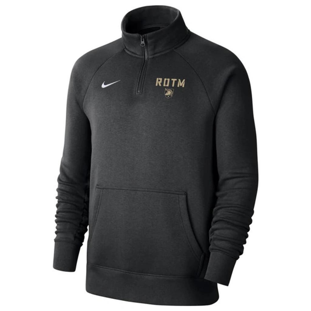 NIKE Black Army Black Knights 2023 Rivalry Collection Club Fleece Quarter-zip Pullover Jacket Product Image