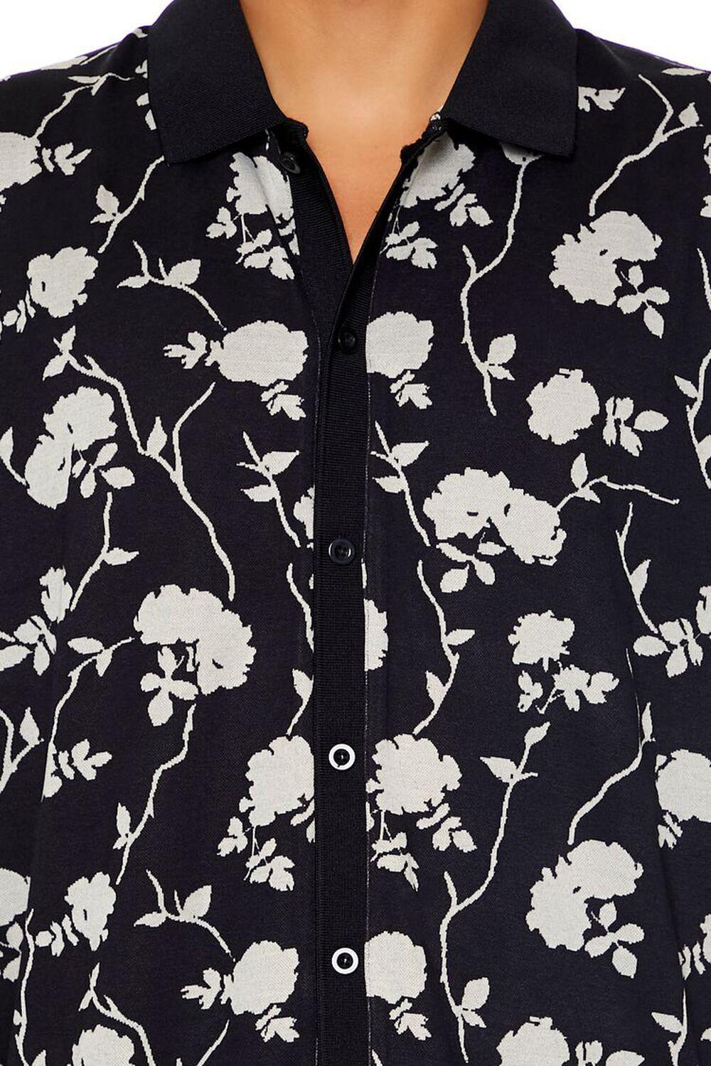 Floral Short-Sleeve Print Shirt | Forever 21 Product Image