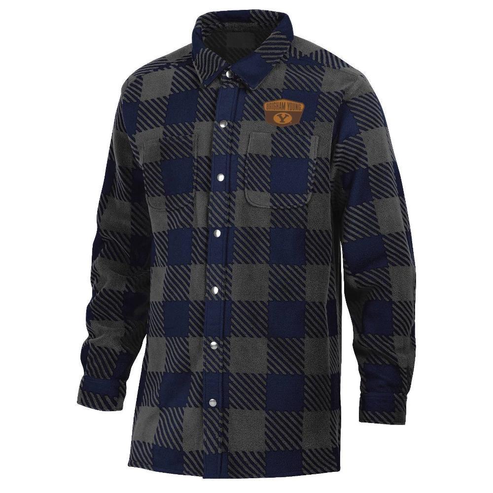 NCAA Memphis Tigers Mens Buffalo Checkered Shacket Product Image