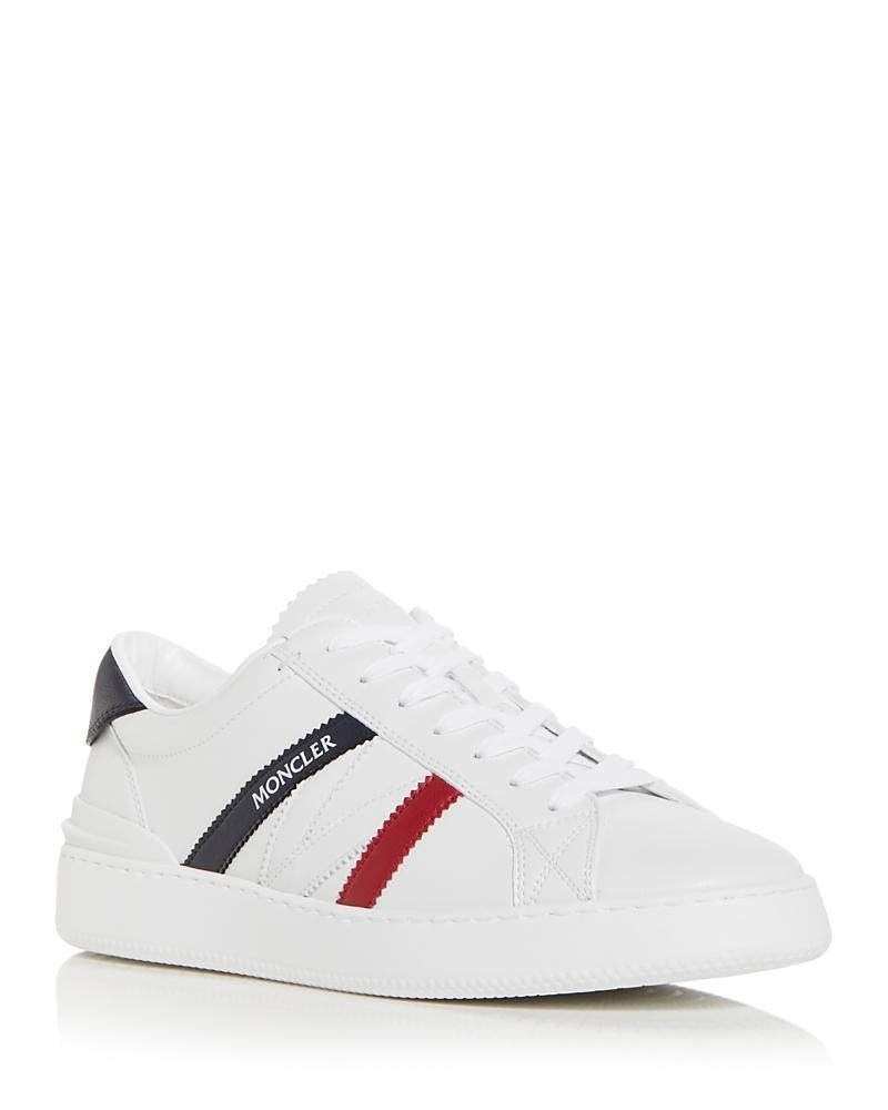 Moncler Mens Monaco Low Top Sneakers Product Image