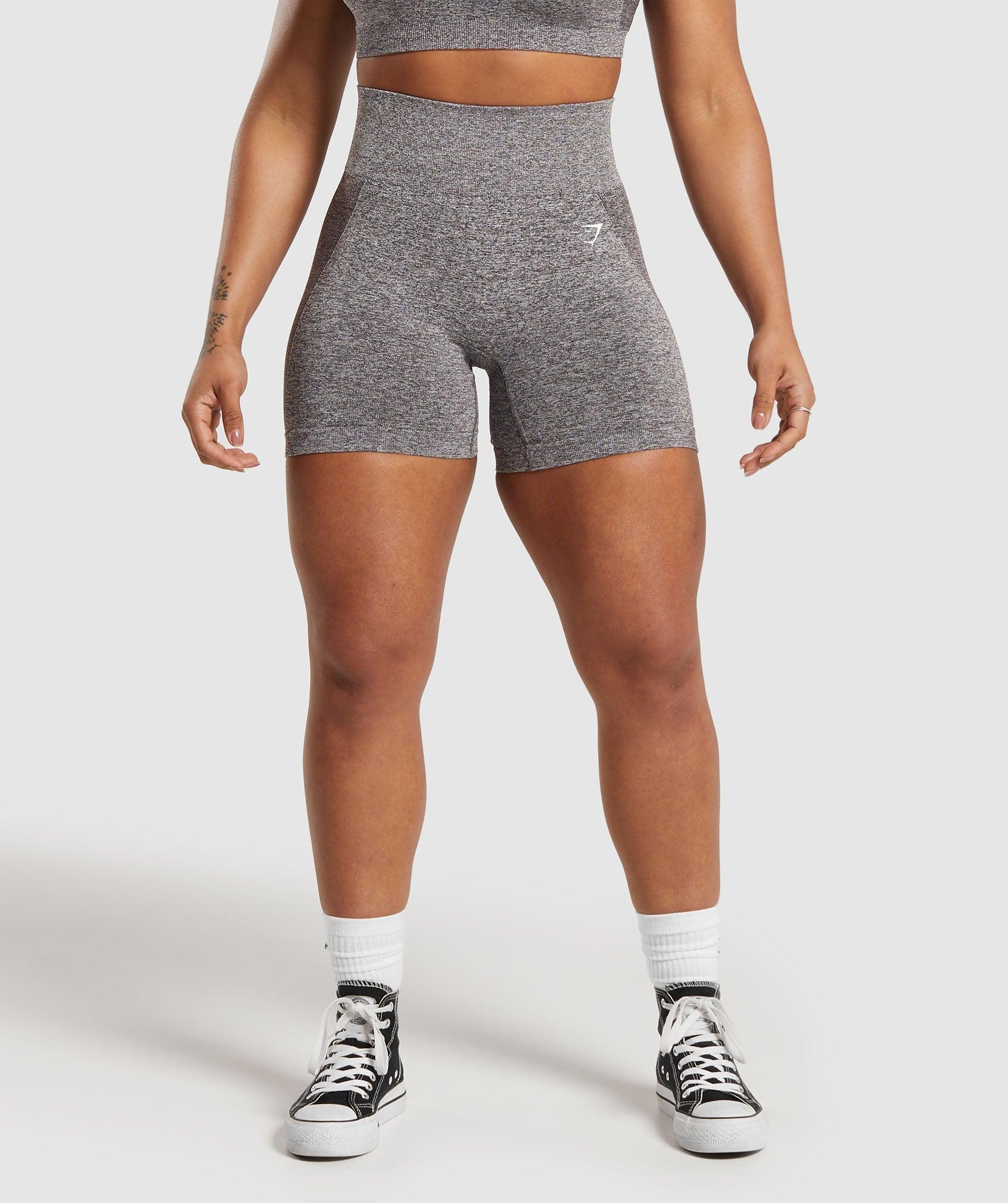 Gymshark FLEX SHORTS - Greyed Purple/White Female product image