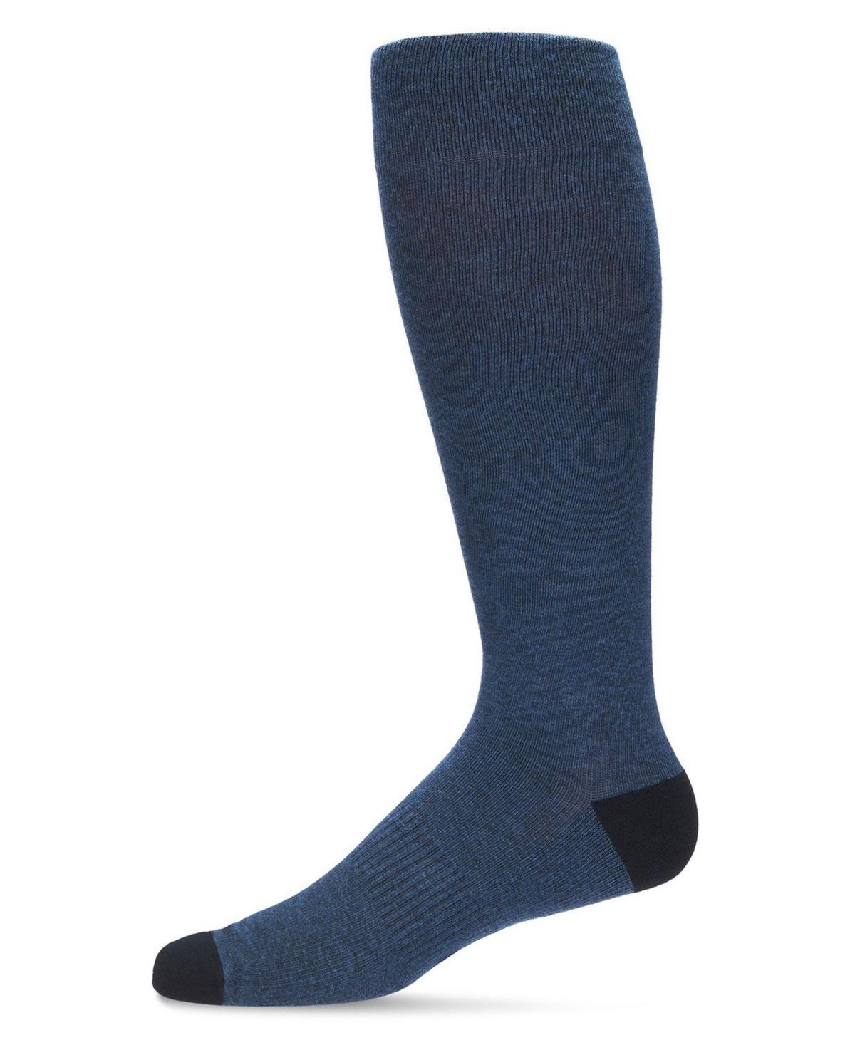 Mens Solid Cotton Compression Socks Product Image