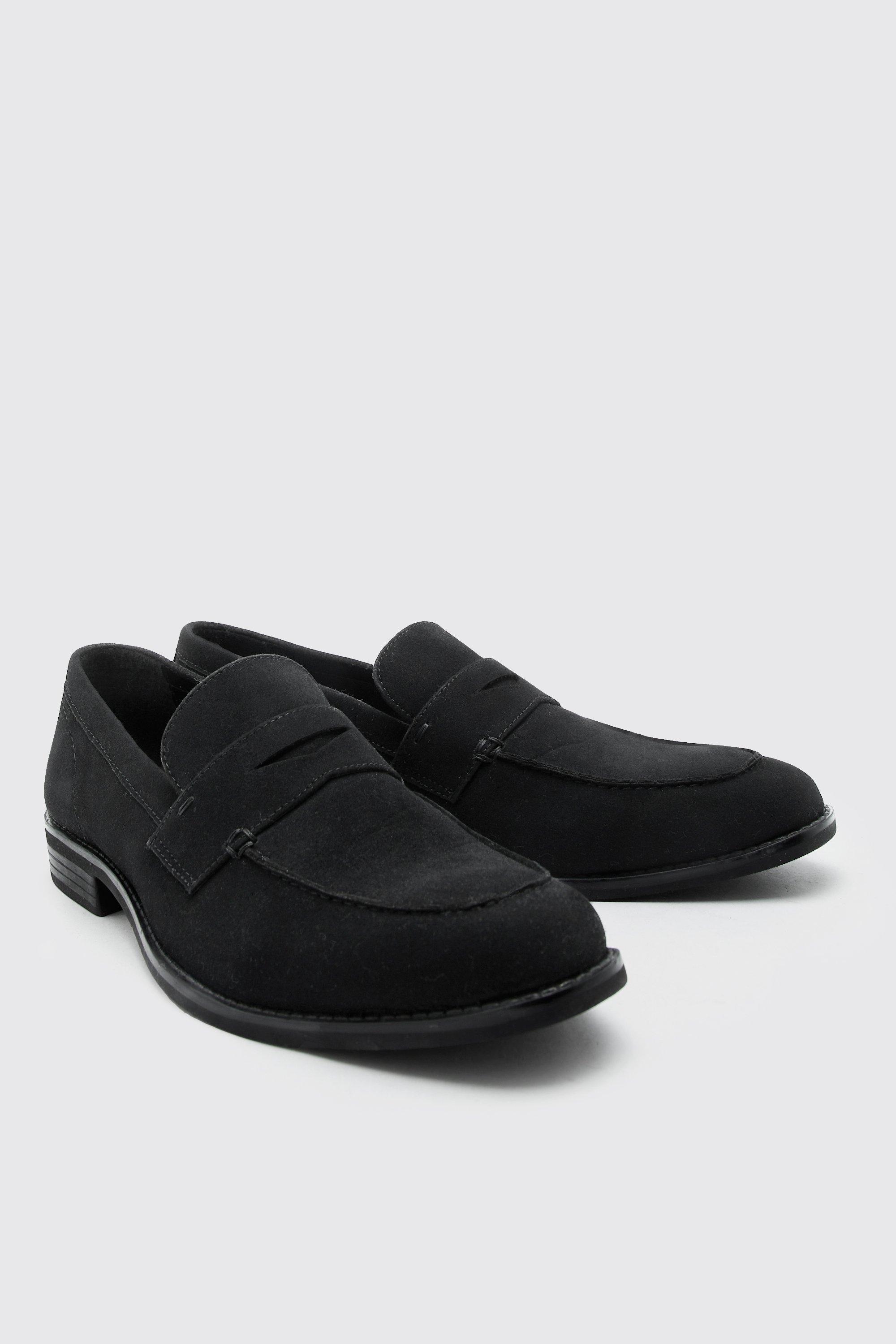 Faux Suede Loafer | boohooMAN USA Product Image