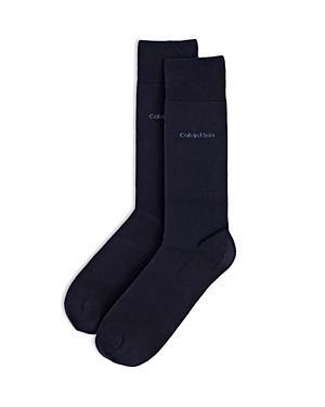 Calvin Klein Giza Cotton Flat Knit Socks Product Image