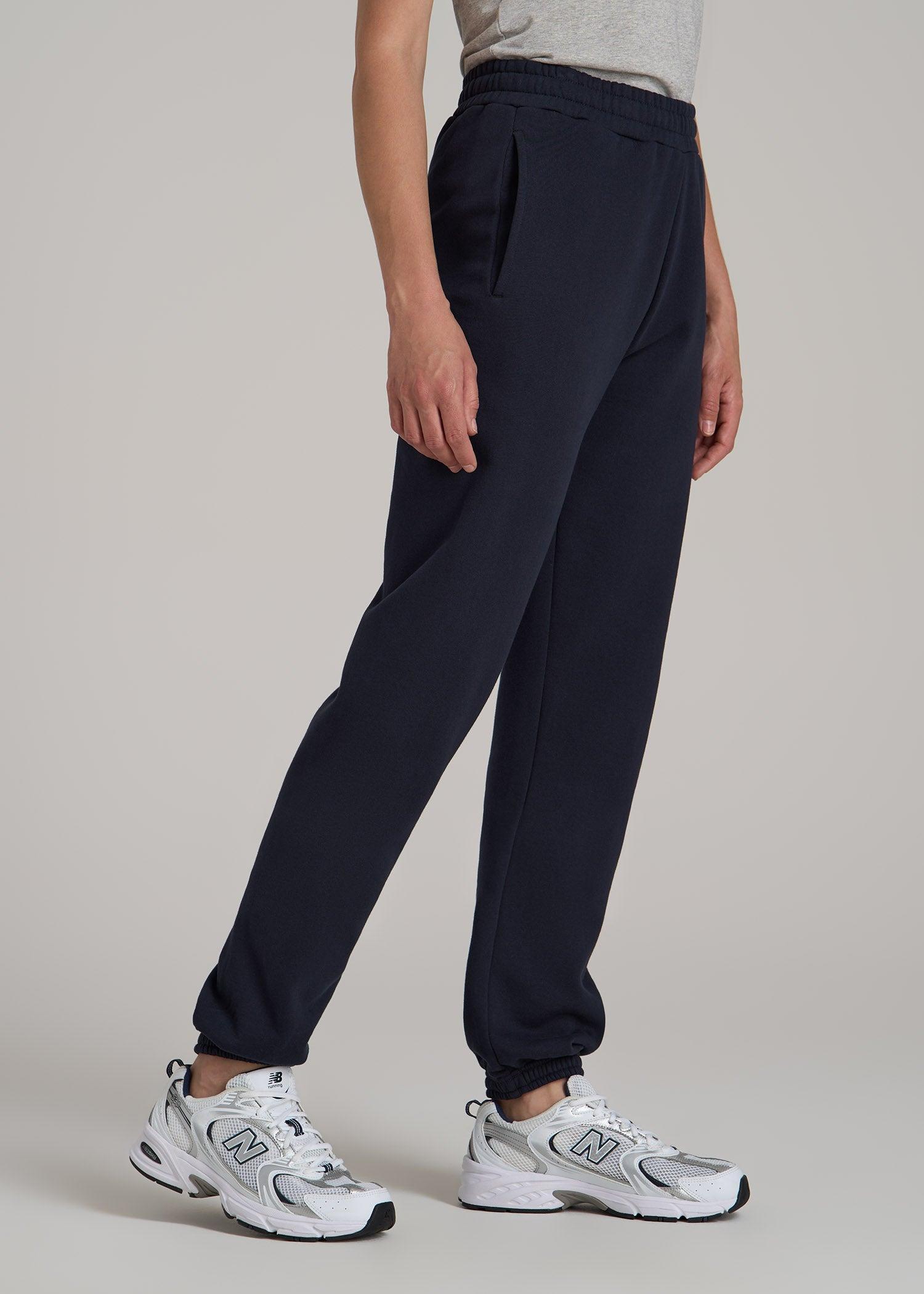 Wearever Fleece Relaxed Women's Tall Sweatpants in Evening Blue Female Product Image