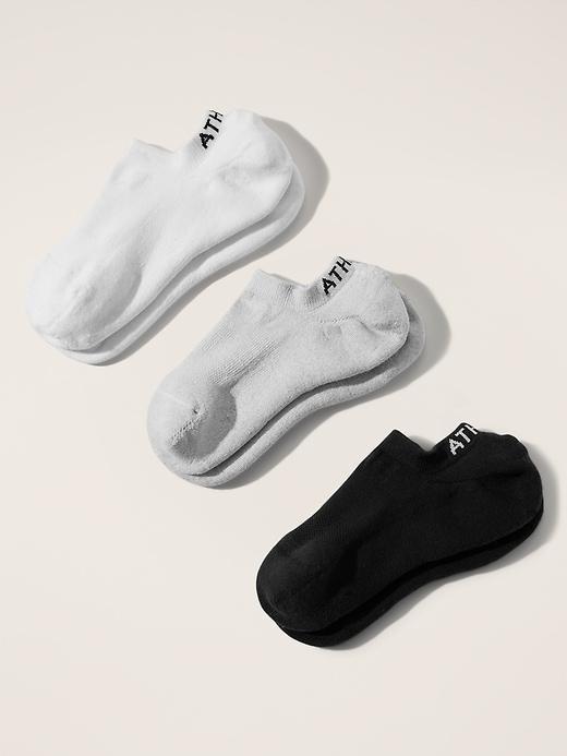 Athleta Everyday No Show Sock 3-Pack Product Image