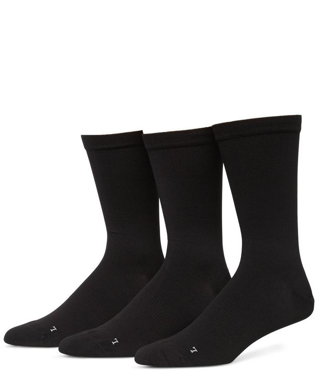 Perry Ellis Portfolio Mens 3-Pk. Performance Microfiber Pique Crew Socks Product Image