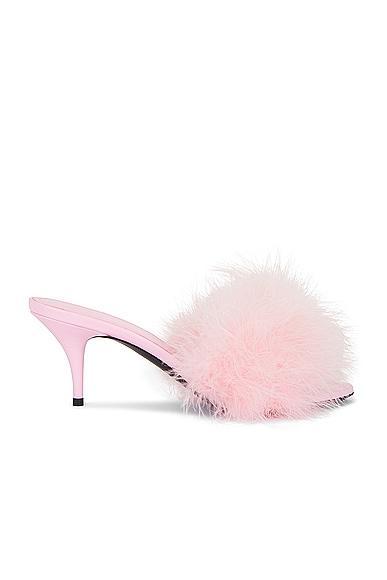 BALENCIAGA Boudoir 70mm Sandals In Pink Product Image