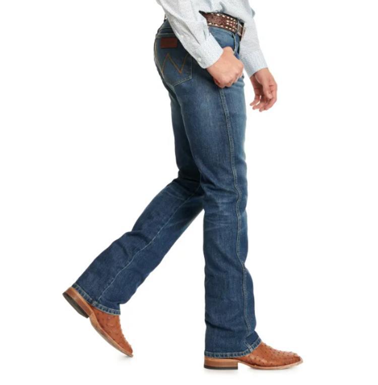 Wrangler Retro® Men's Whitley Slim Boot Cut Jeans Product Image