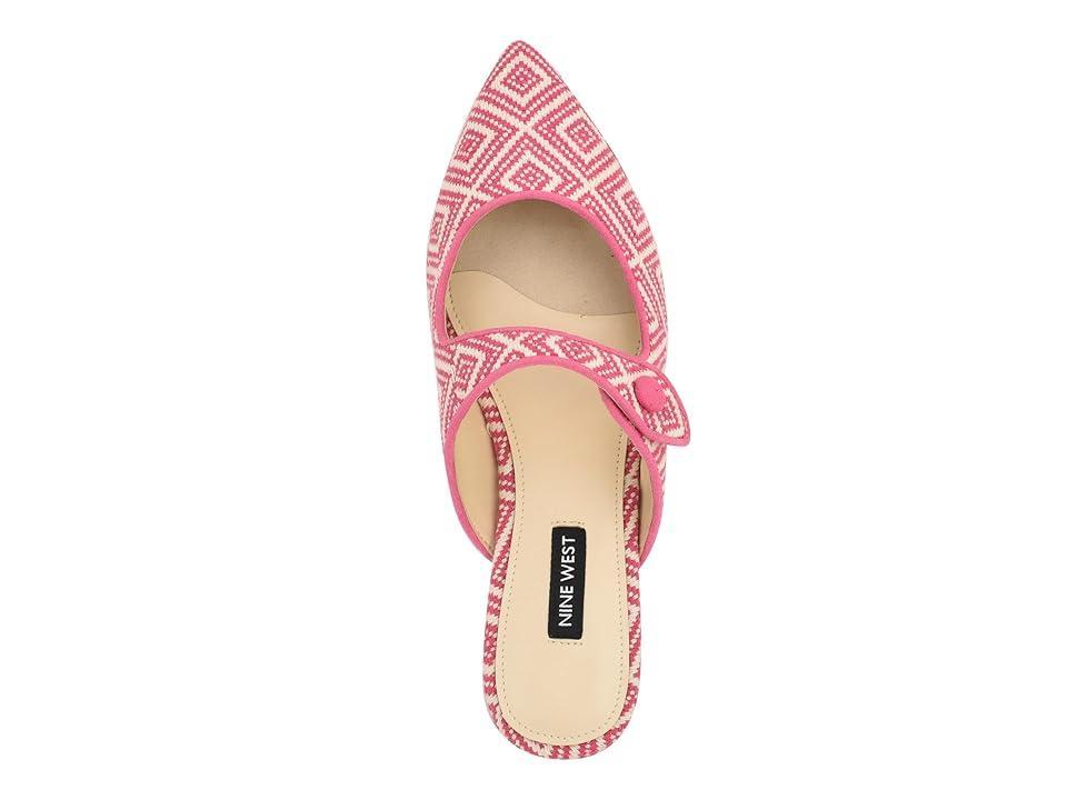 Nine West Barbra White) Women's Flat Shoes Product Image