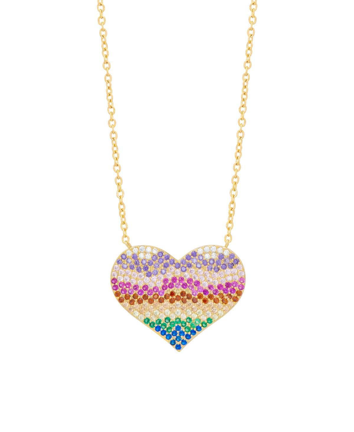 Macys Womens Rainbow Pendant Necklace Product Image