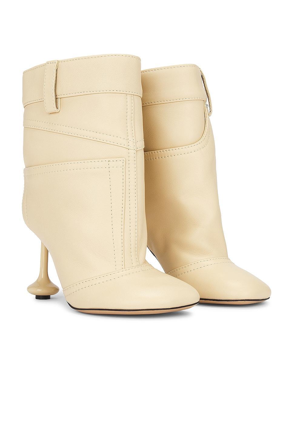 Loewe Toy Ankle Boot in Olive Product Image