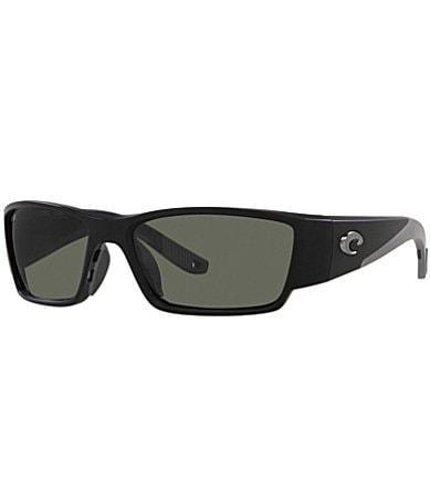 Costa Mens Del Mar Corbina Pro 61mm Polarized Matte Rectangle Sunglasses Product Image