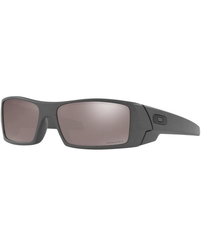 Oakley Mens OO9014 Gascan 60mm Polarized Rectangle Sunglasses Product Image