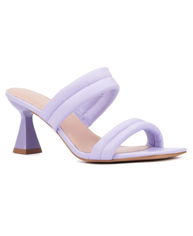 Womens Sophia Wide Width Heels Sandals Product Image