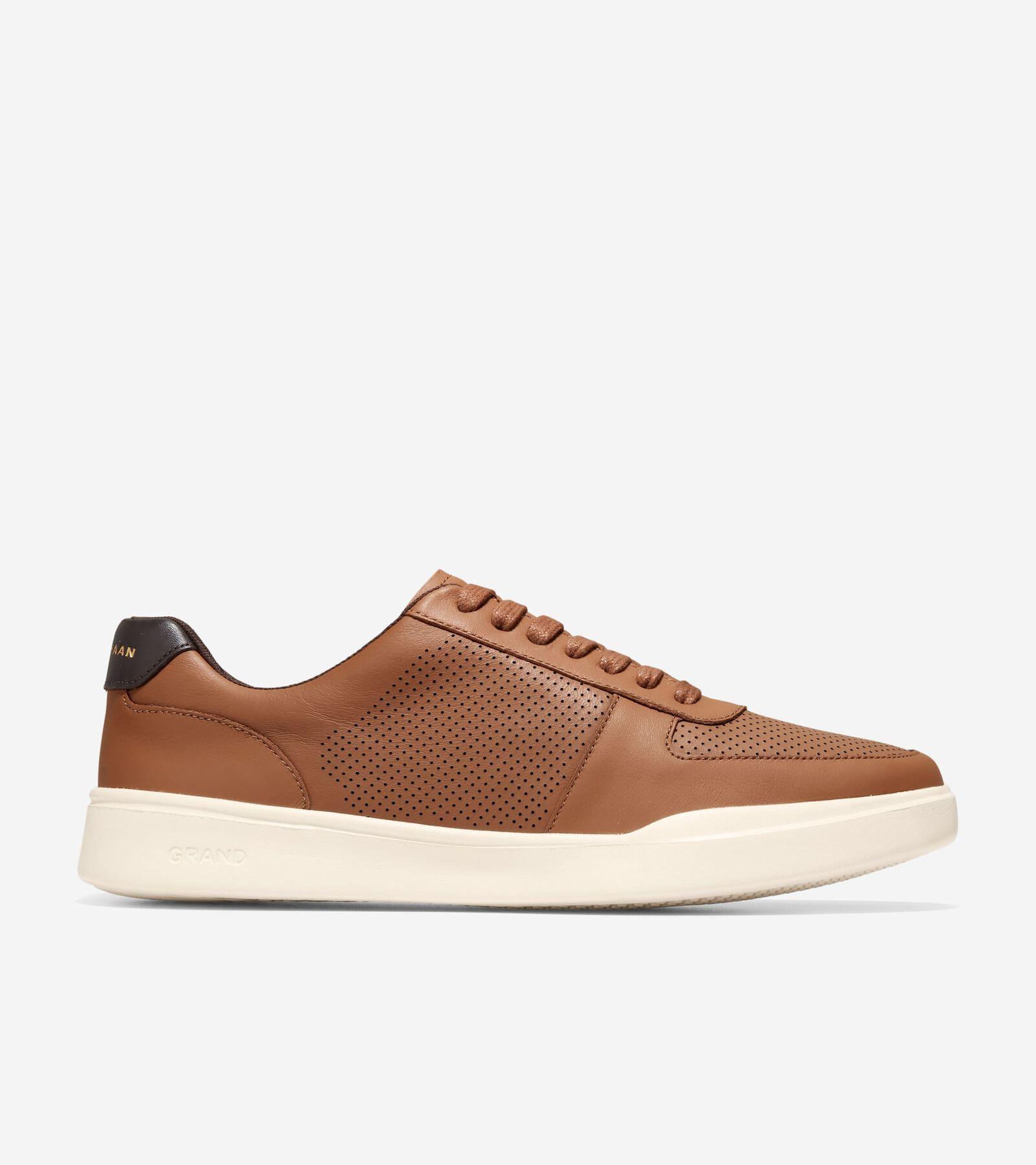 Cole Haan Mens Grand Crosscourt Modern Tennis Sneaker - Brown Size 9.5 Product Image