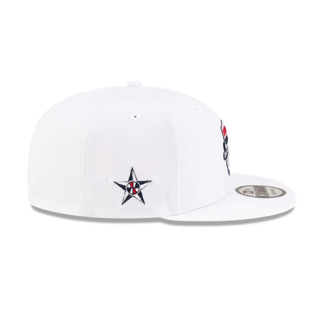 USA Basketball Optic White 9FIFTY Snapback Hat Male Product Image