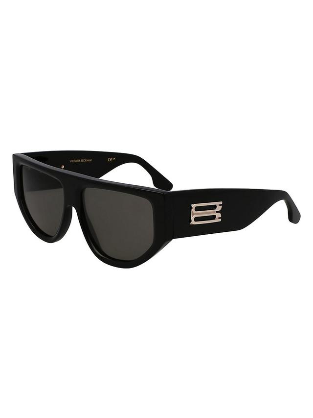 Men's Signature Rectangle Logo Sunglasses Product Image