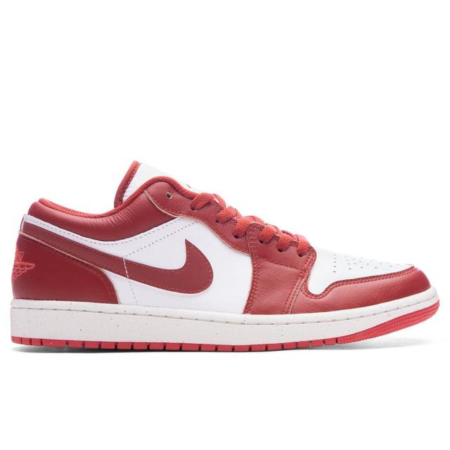 Air Jordan 1 Low SE - White/Dune Red/Lobster Male Product Image