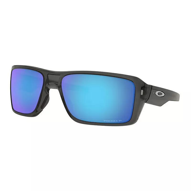 Oakley Double Edge 66mm Prizm Polarized Oversize Wrap Sunglasses Product Image