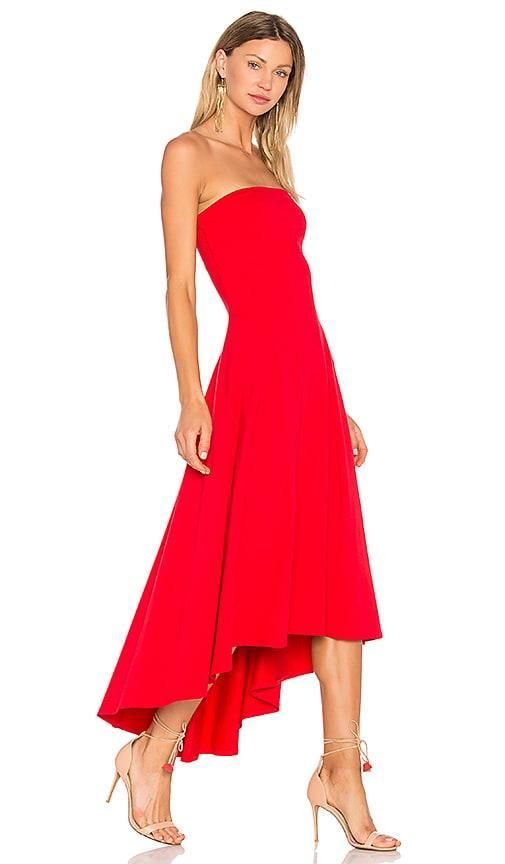 Susana Monaco Strapless Hi Low Dress Size M, XL, XS. Product Image