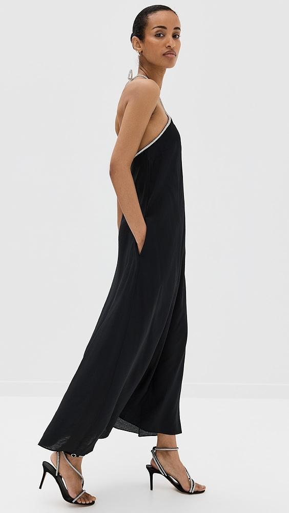 SIMKHAI Onyx Halter Neck Maxi Dress | Shopbop Product Image