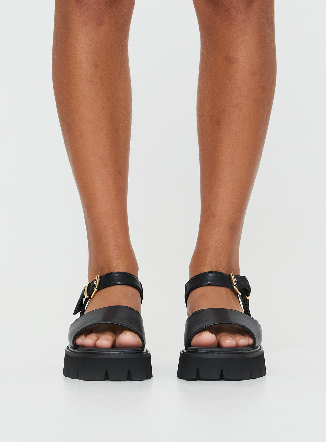 Shelbey Sandals Black Product Image