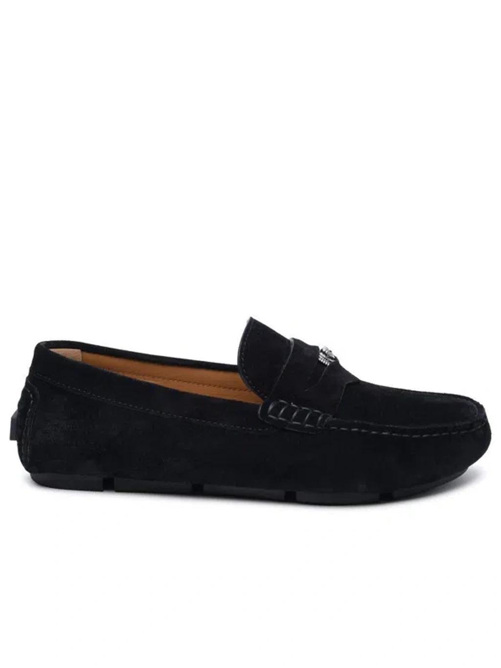 VERSACE Moccasins In Blackrth Product Image